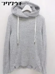 ◇ nano universe The 1st.Floor ナノ ユニバース 長袖 パーカー サイズS グレー系 レディース  【中古】 【1111150001317】のサムネイル