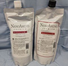 S96355　ナノアミノプレミアム 2点セット モイスチャー シャンプー&トリートメント ヘアケア 未使用