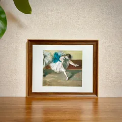 エドガー・ドガ、「DANSEUSE JAUNE」、海外版超希少レゾネ、新品額付 エドガー・ドガ、「DANSEUSE JAUNE」、海外版超希少レゾネ、新品