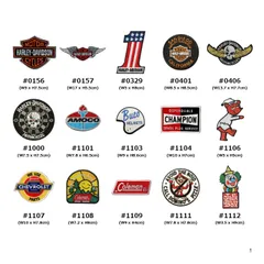 えらべるワッペン NEW世田谷ベース 3枚set アメリカン雑貨 ガレージ ジャケット ハーレー レース