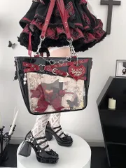 新品 痛バッグ 痛バ 痛バック トートバッグ 透明 見せバッグ オタクバッグ おたく シンプル ブラック デイバック 痛バ 痛いバッグ 缶バッ