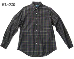［USED］Polo Ralph Lauren ポロ ラルフ ローレン 古着 ラルフ シャツ古着 チェック柄CUSTOM FIT/カスタムフィット ボタンダウンカラーシャツMサイズrl-010