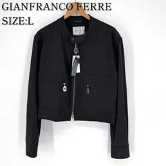 再値下　ジャンフランコフェレ　90万　ブルゾン　ジャケットジャンパーレザー羊革金 再値下ジャンフランコフェレ90万ブルゾンジャケットジャンパー