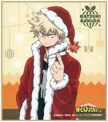 【中古】紙製品 爆豪勝己 「僕のヒーローアカデミア 箔押しミニ色紙コレクション メリれ!クリスマス!」