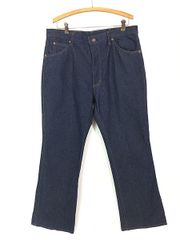 「Deadstock」 古着 80s Sears Roebucks 50124 濃紺 右綾 デニム パンツ ジーンズ ストレート W36 L30 