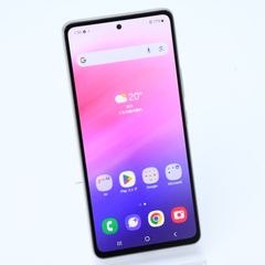 【液晶美品】SIMフリー au Galaxy A53 5G SCG15 オーサムホワイト