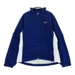 サイズ：S CALLAWAY キャロウェイ  2way レインウェア 上下セットアップ  ネイビー系 [240101496656] ゴルフウェア レディース ストスト