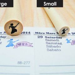 剣道のアイコンはんこ（小）　部活・スポーツ【スケジュールスタンプ】