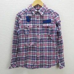 y■日本製■シップス/SHIPS JET BLUE 長袖ネルシャツ【メンズS】men's/92【中古】