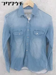 ◇ ◎ A day in the life UNITED ARROWS アデイインザライフ ユナイテッドアローズ 長袖 シャツ サイズS ブルー系 メンズ 【中古】 【1101220006144】