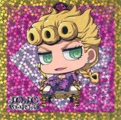 【中古】シール・ステッカー ジョルノ・ジョバァーナ(レア) 「ジョジョの奇妙な冒険 JOJO WORLD トレーディングステッカー vol.2」