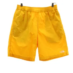 THE NORTH FACE ザノースフェイス バーサタイルミッド ショートパンツ M イエロー アウトドア NB42331 メンズ 古着