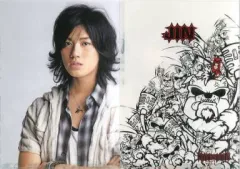 【中古】クリアファイル(男性アイドル) 赤西仁 A4クリアファイル(裏面/白) 「TOUR 2007 cartoon KAT-TUN II You」