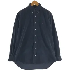 古着 ラルフローレン Ralph Lauren 太畝 長袖 ボタンダウン コーデュロイシャツ メンズM相当/eaa525214