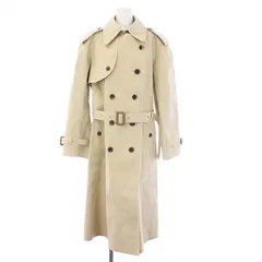 メゾンマルジェラ Maison Margiela マッキントッシュ 18SS コットン レーヨン トレンチコート アウター ロング ダブル 40 L ベージュ S29AH0042 /KHのサムネイル