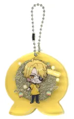 【中古】キーホルダー たっつん 「カラフルピーチ グリッターホログラムキーホルダー」