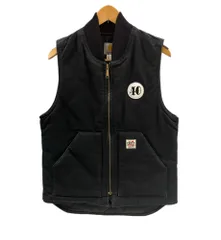 カーハートcarhartt ダックベスト ブラック USA製 炭黒 新品 Carhartt カーハート ダック ベスト ブラック 黒 メキシコ