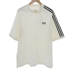 Y-3 ワイスリー スリーストライプ サイドスリット Tシャツ L 【BR13850】のサムネイル