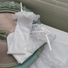 ☆ ホワイト ☆ 女の子 フォーマル ハイソックス レース yssocks5530 ハイソックス 女の子 レースハイソックス ロング ソックス 靴下 くつ下 リボン フォーマル セレモニー レース フリル キッズ かわいい 可愛い おしゃれ シンプル