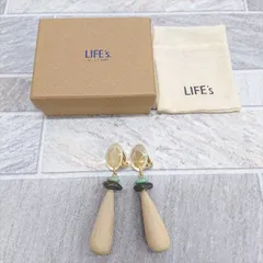 ◎ LIFE'S ウッド イヤリング 06245のサムネイル