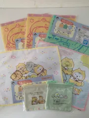 一番くじ すみっコぐらし こいぬといぬごっこテーマ 7つセット G賞 巾着コレクション I賞 タオルコレクション