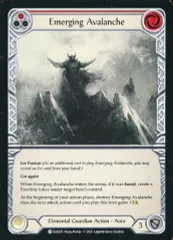 【中古】Flesh and Blood ELE025[C]：Emerging Avalanche (1)
