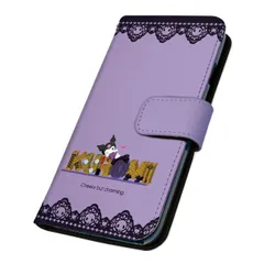 サンリオ 正規品 クロミ OPPO A5 5G A502OP ケース 手帳型 スマホケース [デザイン:7.ロゴアート(PL)/マグネットハンドあり] SANRIOのサムネイル