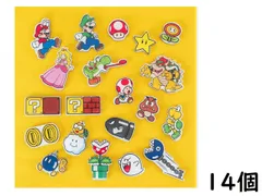 BANDAI スーパーマリオ キャラマグネッツ 14個入 食玩・チューインガム