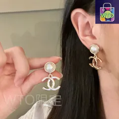 【今日WTO】CHANEL ヴィンテージ ダブル C ピアス 送料無料 限定在庫セール価格！-KLE36