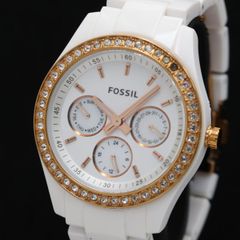 FOSSIL フォッシル ES-2444レディース 腕時計 防水5ATM - メルカリ