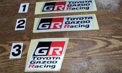 GRレーシング トヨタ　反射ステッカー　お1つお選び下さい
