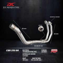 DX GENERATION Racing Muffler ZX25R - メルカリ