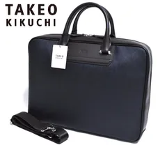 【未使用】タケオキクチ　ビジネスバッグ　アイビーナイロン　ブラック　IKETEI 未使用】タケオキクチ ビジネスバッグ アイビーナイロン