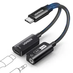Pixel 8 Ultra S24 Galaxy Max Pro 15 iPhone iPad 32Bit/384KHz Hi-Res DAC搭載 高速充電 60W PD 変換 Pro/Air等適用 イヤホン タイプC オーディオ変換アダプター 3.5mm tのサムネイル