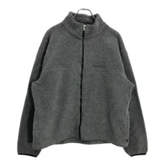 USA製 Timberland ティンバーランド フリースジャケット アウトドア グレー(メンズ L)中古 古着 U4199