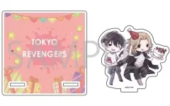 【中古】マグカップ・湯のみ 02.佐野万次郎＆佐野真一郎(誕生日ver.) グラフアートデザイン アクリルコースタースタンド 「東京リベンジャーズ」