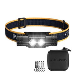 ヘッドライト 充電式 LED アウトドア用ヘッドライト 超軽量 IP66防水 1