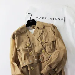 美品 MACKINTOSH マイクロ リップストップナイロン トレンチコート Mackintosh トレンチコート コート 「別注」MACKINTOSH