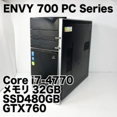 【昔のゲーミング】HP ENVY 700 PC Series　Ci7-4770,MEM32GB,SSD480GB,GTX760