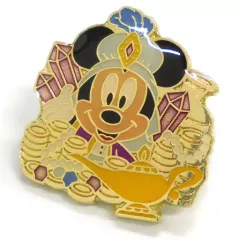 【中古】バッジ・ピンズ ミッキーマウス(アラビアンコスチューム/リニューアルver.) ピンバッジ 「ディズニー」 東京ディズニーシー限定 アブーズ・バザール ミニゲーム 残念賞景品