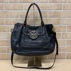 極美品】TORY BURCH 2way トートバッグ アマンダ A4 黒 - メルカリ
