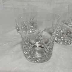 英国製 STUART CRYSTAL カットクリスタルグラス 4個セット - メルカリ