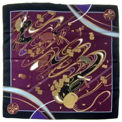 【中古】アクセサリー(非金属)(男性) spi(蜻蛉切) ちりめん風スカーフ(パープルピンク) 「ミュージカル『刀剣乱舞』～三百年の子守唄～(2019)」