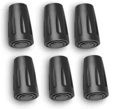 新品 【6個セット】トレッキングポール キャップ セット ラバーキャップ 登山杖ストック保護 滑り止め ウォーキングポール キャップ 端末保護キャップ 取り替え用 トレッキングポール交換部品 軽量 耐磨耗 汎用タイプ