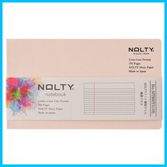 【在庫セール】横型スリム 横罫クロス ノート ピンク NOLTY NTBNT3105 日本能率協会マネジメントセンター