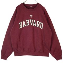 90s HARVARD UNIVERSITY スタジャン ナイロン バーガンディ - メルカリ