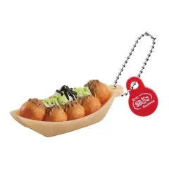 【中古】キーホルダー さっぱりおろし天つゆねぎだこ 「築地銀だこ ミニチュアチャームコレクション」