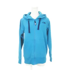 ザノースフェイス THE NORTH FACE リアビューフルジップフーディ ジップアップパーカー ロゴ スウェット 裏起毛 L 青 ブルー NTW11755 /AH7 ■GY11