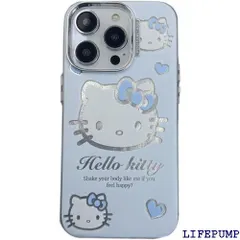 あいふぉん15promax用 キティちゃん スマホケース ハローキティ アイフォン用ケース 13 キラキラ あいふぉん用ケース おしゃれ かわいい 落下防止 耐衝撃 A-あいふぉん13用 2190