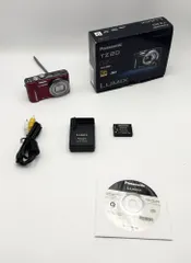 Amazon | パナソニック デジタルカメラ LUMIX TZ20 レッド DMC